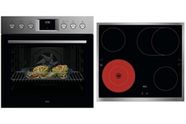 AEG Geräte-Set EURH52 (TA64RAS6XB + OU5AE20SM) (edelstahl/cleanste)