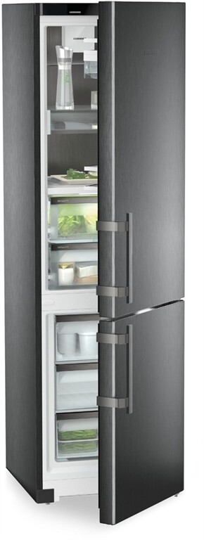 LIEBHERR Stand-Kühl-Gefrierkombination CBNbsa20 575i Prime (black steel)