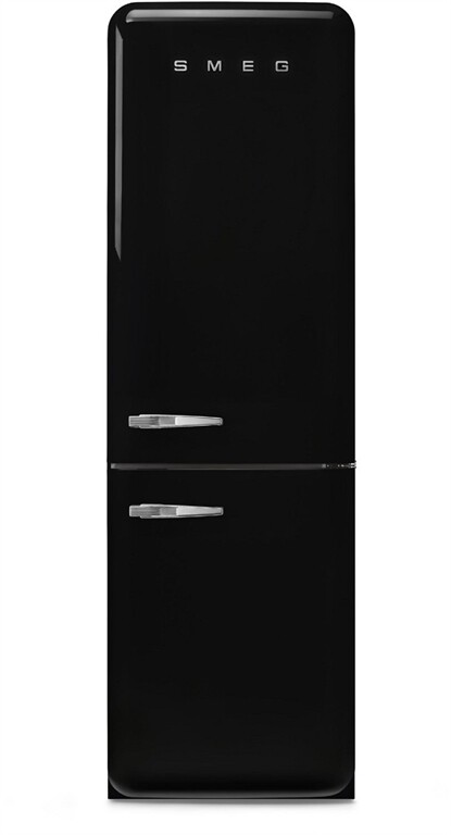 SMEG Stand-Kühl-Gefrierkombination FAB32RBL6 (schwarz)
