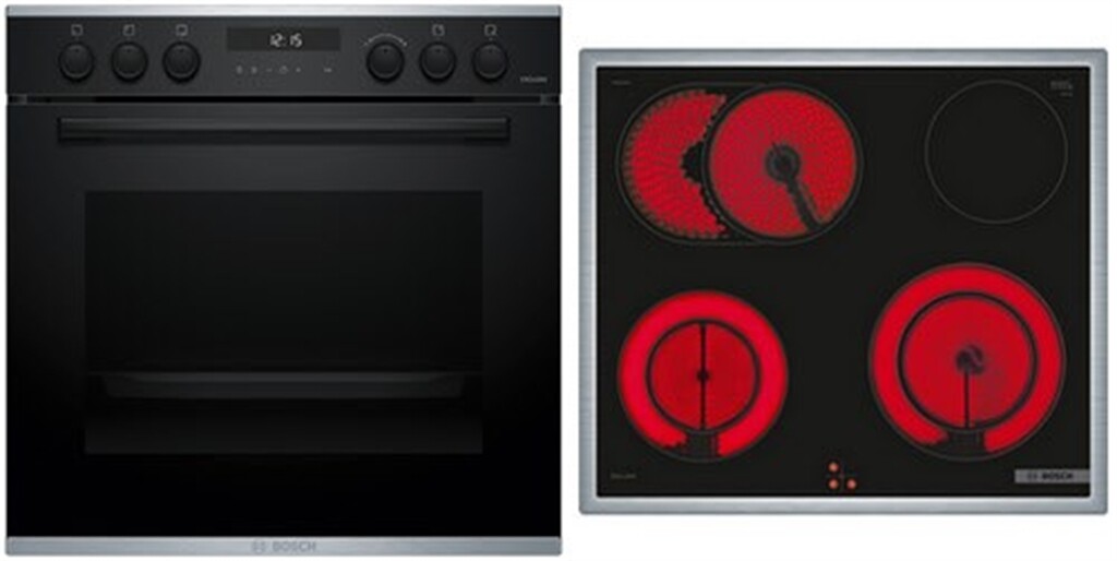 Bosch Einbau-Geräte-Set MKH65SP2 *SelectLine* (Schwarz /edelstahl)