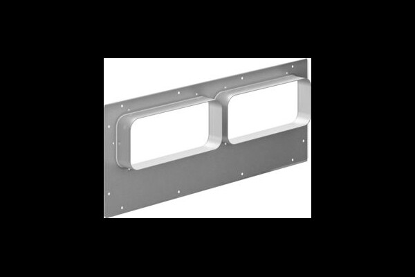 Gaggenau AD 854045 Anschlussstutzen für Flachkanal 2x NW150