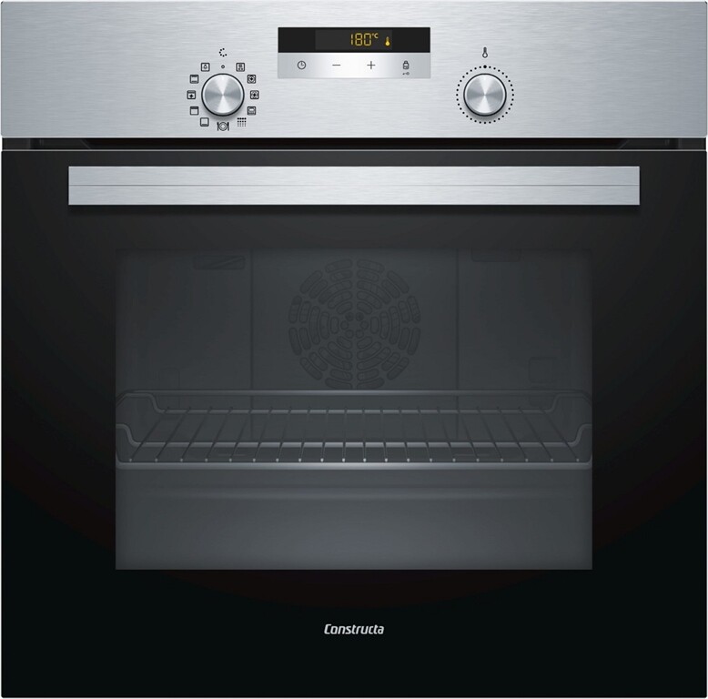 Constructa Einbau-Elektro-Backofen CF6M77050 (edelstahl-schwarz)