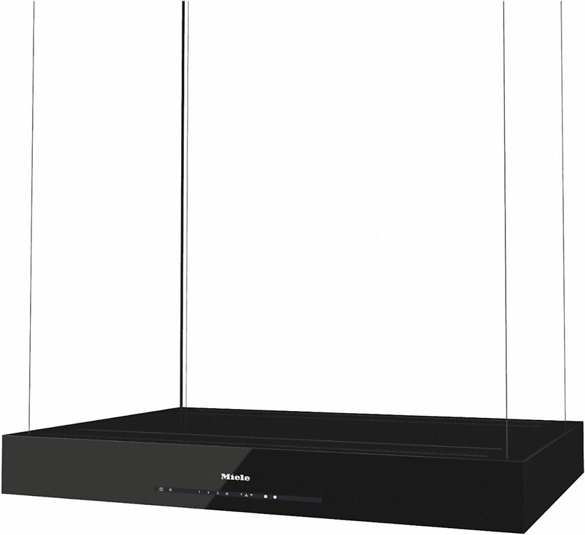Miele Insel-Dunstabzugshaube DA 6708 D Aura Ed. 6000 (obsidianschwarz) 3 Jahre Premiumshop Garantie