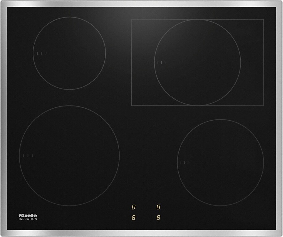 Miele Einbau-Induktionsfeld KM 7002 FR (schwarz-edelstahl)
