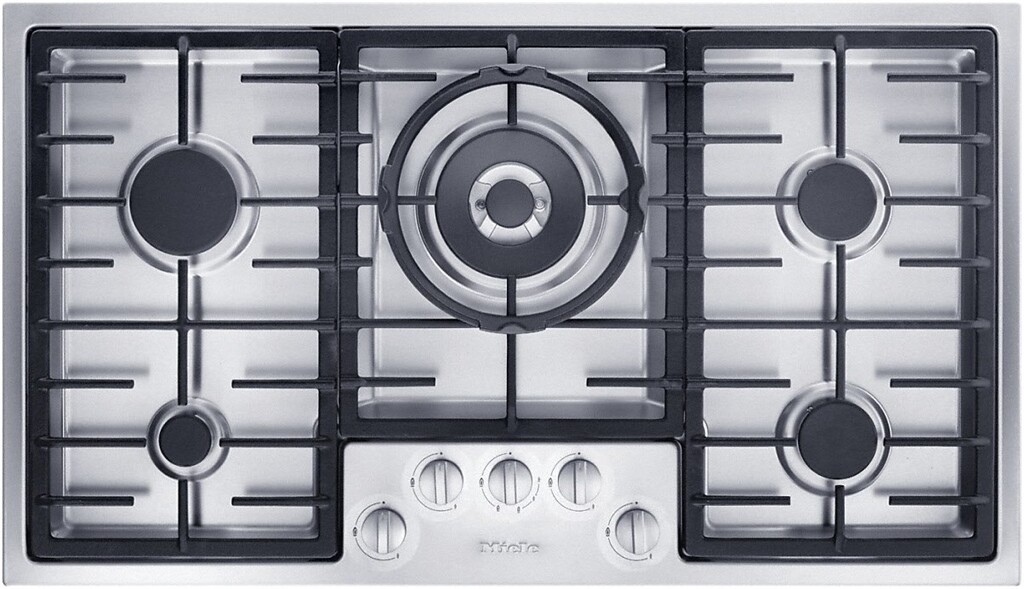 Miele Autark-Gaskochfeld KM 2356-1 (Edelstahl) 3 Jahre Premiumshop Garantie
