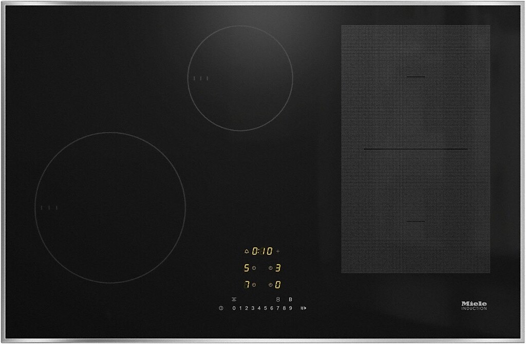 Miele Autark-Induktionsfeld KM 7474 FR (schwarz-edelstahl) 3 Jahre Premiumshop Garantie