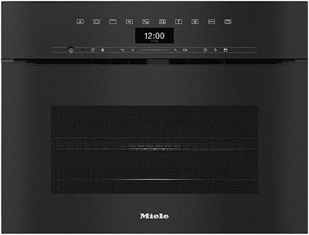 Miele Einbau-Elektro-Backofen mit Mikrowelle H 7440 BMX obsw (obsidianschwarz) 3 Jahre Premiumshop Garantie