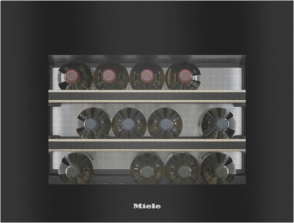 Miele Einbauweinschrank KWT 7112 iG obsw (obsidianschwarz) 3 Jahre Premiumshop Garantie