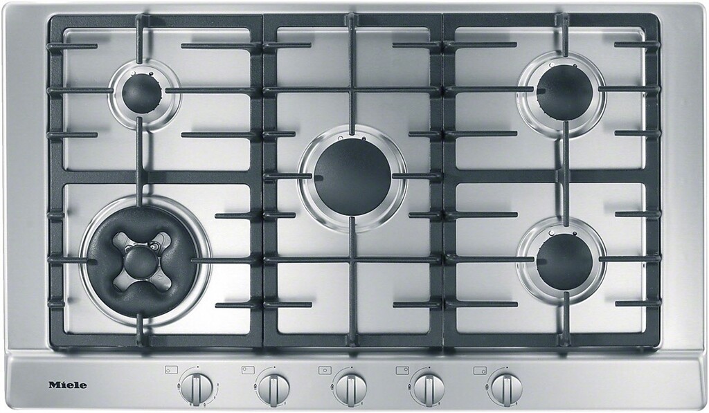 Miele Autark-Gaskochfeld KM 2052 G (Edelstahl) 3 Jahre Premiumshop Garantie