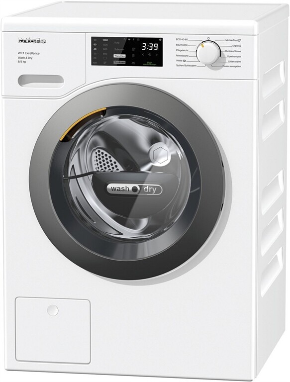 Miele Waschtrockner WTD 165 WPM (Excellence) (weiss) 3 Jahre Premiumshop Garantie