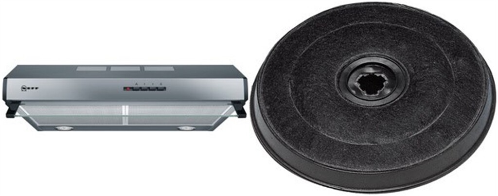 Neff Unterbau- Dunstabzugshaube DMK161DEB (D16EB12N0+Z5101X0) (Edelstahl)