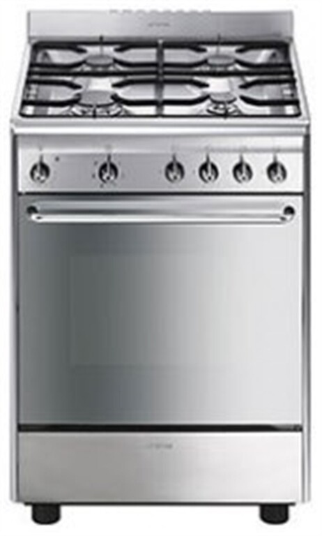 SMEG Stand- Gas/Elektro- Herd SCD60EMX9 (Edelstahl)