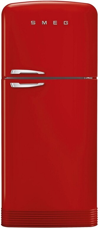 SMEG Stand-Kühl-Gefrierkombination FAB50RRD5 (rot)