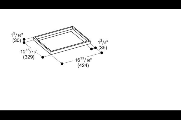 Gaggenau AD 220396 Deckenkranz