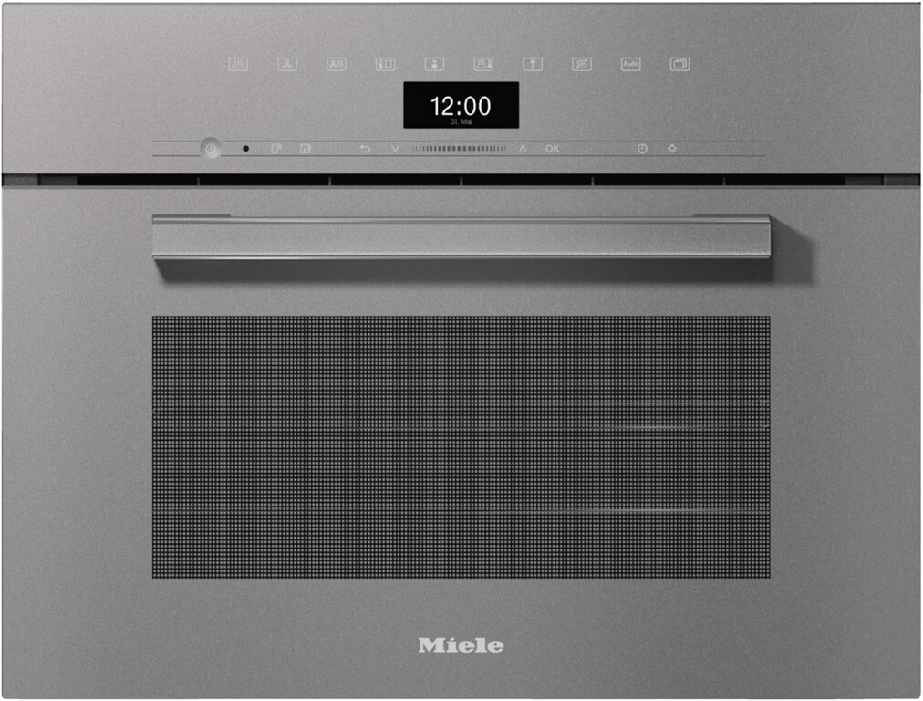 Miele Einbau-Elektro-Backofen mit Dampfgarer DGC 7440 HC Pro grgr (Graphitgrau) 3 Jahre Premiumshop Garantie