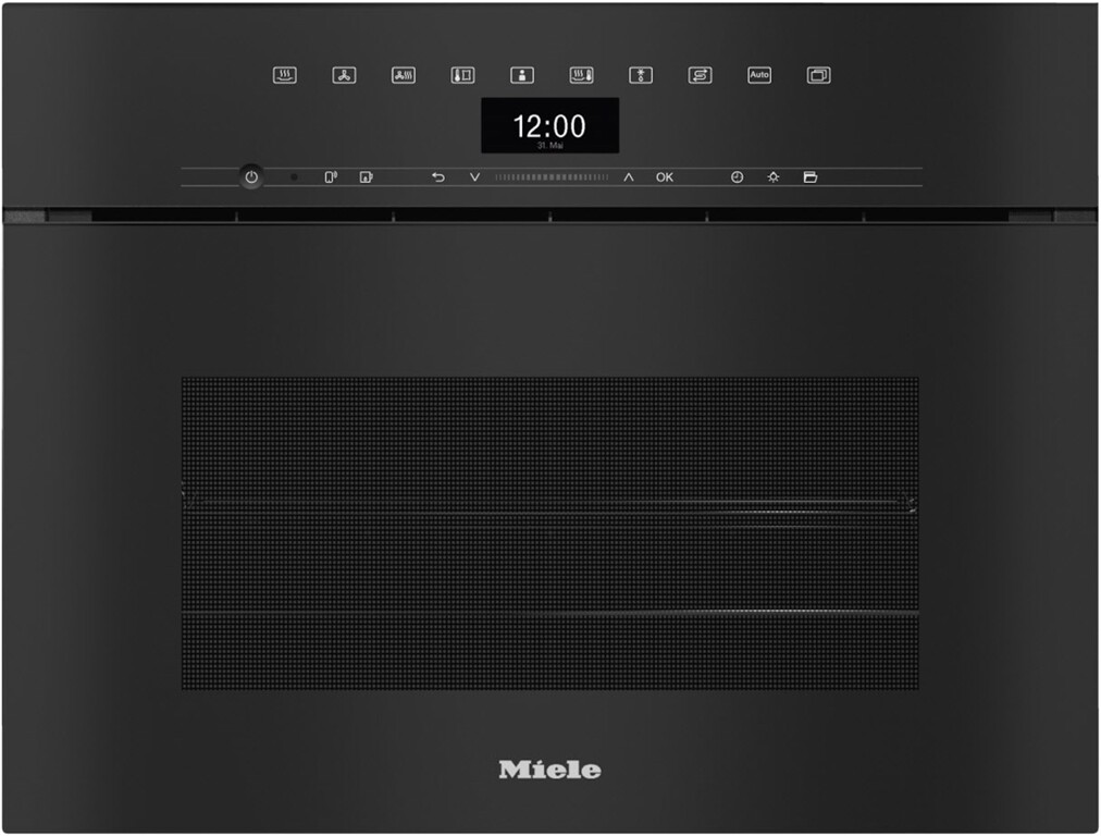 Miele Einbau-Elektro-Backofen mit Dampfgarer DGC 7440 HCX Pro obsw (obsidianschwarz) 3 Jahre Premiumshop Garantie