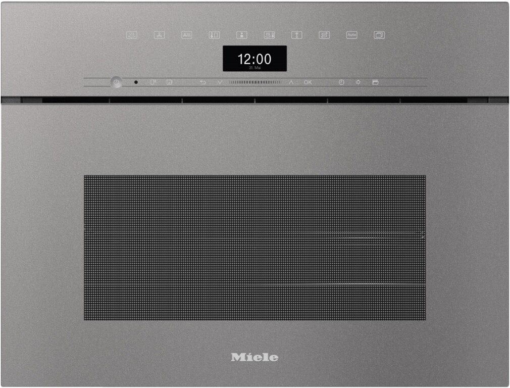 Miele Einbau-Elektro-Backofen mit Dampfgarer DGC 7445 HCX Pro grgr (Graphitgrau) 3 Jahre Premiumshop Garantie