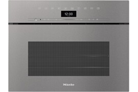 Miele Einbau-Elektro-Backofen mit Dampfgarer DGC 7440 HCX Pro (Grifflos) (Graphitgrau)