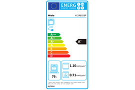 Miele Einbau-Elektro-Backofen H 2465 BP obsw-el Active (Obsidianschwarz/Edst-Look)