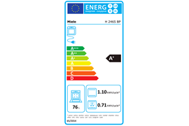Miele Einbau-Elektro-Backofen H 2465 BP obsw-el Active (Obsidianschwarz/Edst-Look)