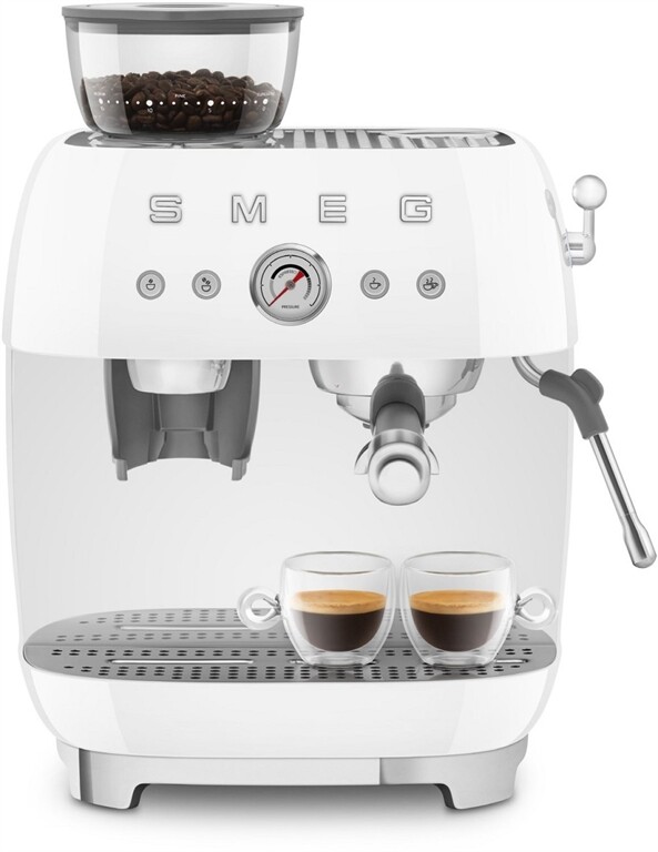 SMEG Siebträgermaschine EGF03WHEU (weiß)