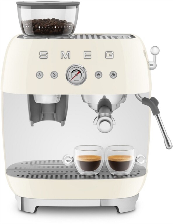 SMEG Siebträgermaschine EGF03CREU (Creme)