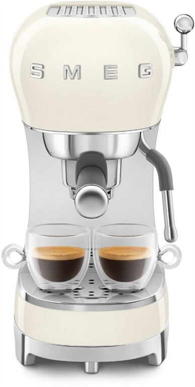 SMEG 50s Style ECF02CREU - coffee machine with cappuccinatore - 15 bar - cream - Bild 4