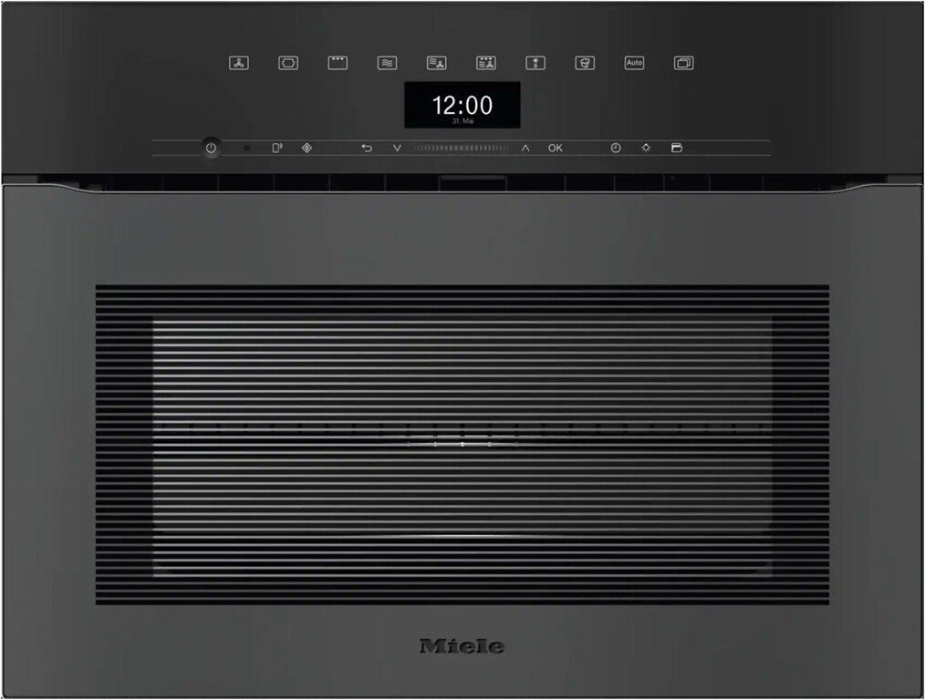 Miele Einbau-Elektro-Backofen mit Mikrowelle H 7440 BMX obsw matt (Obsidianschwarz Matt) 3 Jahre Premiumshop Garantie