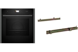 Neff Einbau-Elektro-Backofen mit Dampfgarer BLE5430FSB (B54FS33G0K+Z1608DX0)