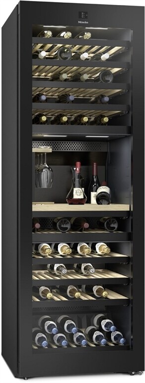 Miele Weintemperierschrank KWT 4999 F obsw (obsidianschwarz) 3 Jahre Premiumshop Garantie