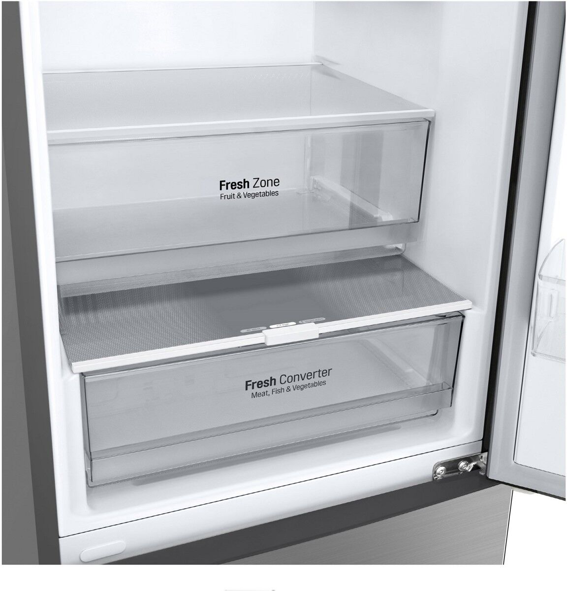 LG Stand-Kühl-Gefrierkombination GBP62MCNAC (matte black 