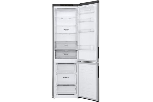 LG Stand-Kühl-Gefrierkombination GBP62MCNAC (matte black  