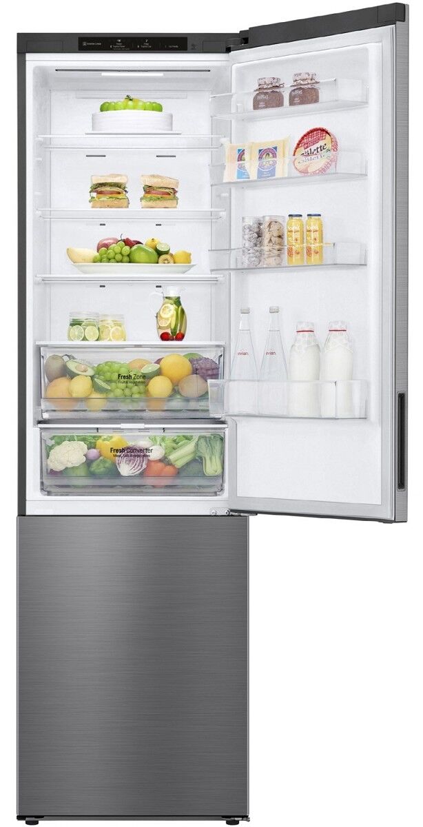 LG Stand-Kühl-Gefrierkombination GBP62MCNAC (matte black 