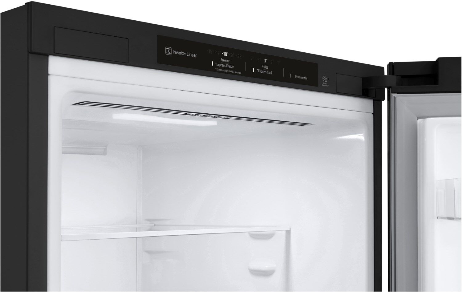 LG Stand-Kühl-Gefrierkombination GBP62MCNAC (matte black 