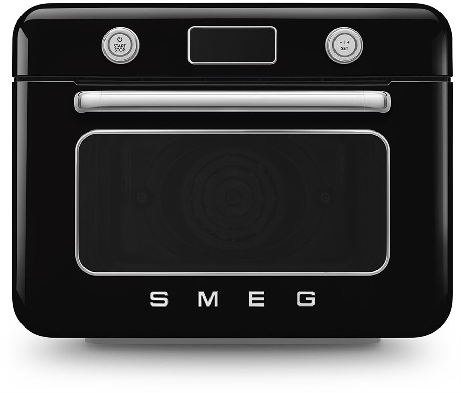 Smeg 50'S Style Kombi-Tisch-Dampfbackofen Schwarz Cof01bleu - Image 3