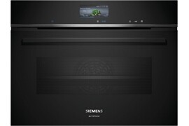 Siemens Einbau-Elektro-Backofen mit Dampfgarer CS736GCB1F (schwarz)