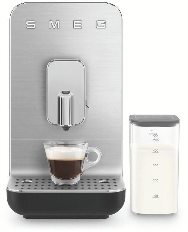 Smeg Schwarz Kaffeevollautomat "Bcc13blmeu" Inkl. Milchbehälter von Baur - Bild 4