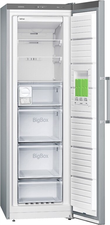 Siemens Stand-Gefrierschrank GS36NGIEV (edelstahl/cleanste)