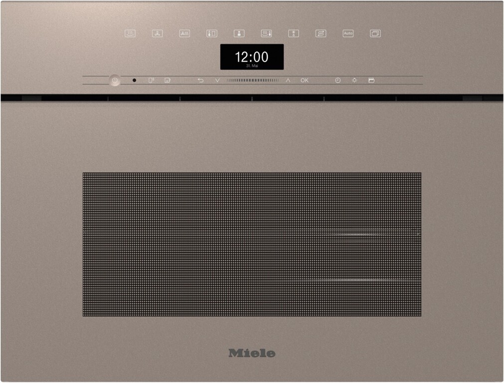 Miele Einbau-Elektro-Backofen mit Dampfgarer DGC 7440 HCX Pro pebe (Pearlbeige) 3 Jahre Premiumshop Garantie