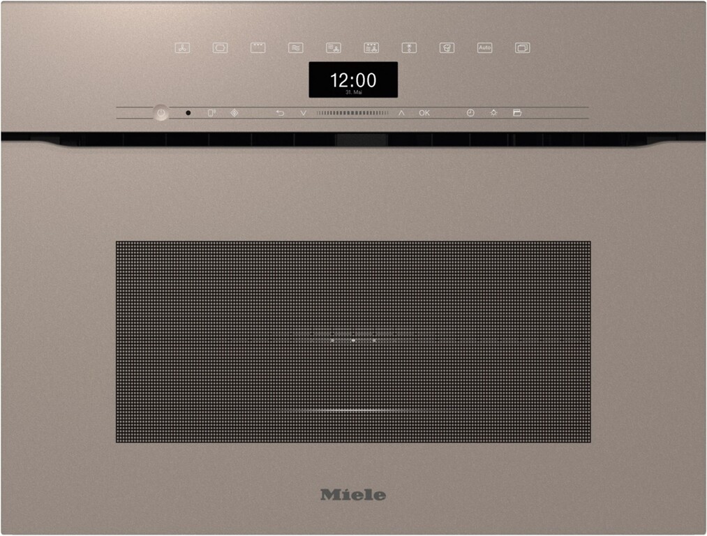 Miele Einbau-Elektro-Backofen mit Mikrowelle H 7440 BMX pebe (Pearlbeige) 3 Jahre Premiumshop Garantie