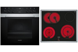 Siemens Geräte-Set MKE3KB64 (HE317HBS3 + EA645GH17M)