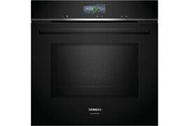Siemens Einbau-Elektro-Backofen mit Mikrowelle HM776GNB1F (schwarz)