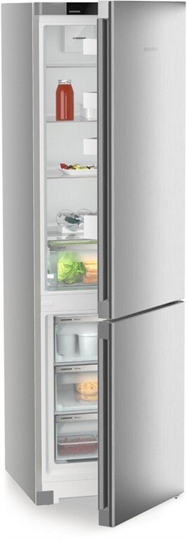 LIEBHERR Stand-Kühl-Gefrierkombination KGNsf 57Va03 (Edelstahl) 3 Jahre Premiumshop Garantie