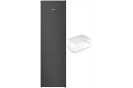 Siemens Stand-Kühl-Gefrierkombination MK69KGNXAB (KG39N2XAG + KSGGZM00) (schwarz edelstahl)