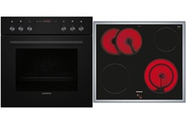 Siemens Einbau-Geräte-Set MKEBLACK (HE013FBB1 EA64RGNA1E)